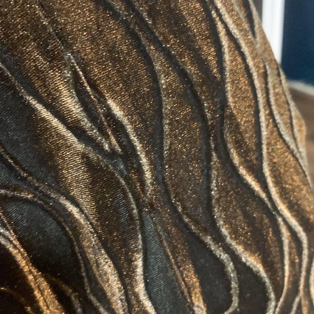Vintage 1993 Scott McClintock Burnout Velvet Racerback Maxi Dress Size Medium 8 - Picture 8 of 17